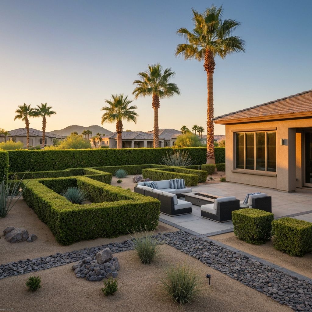 Luxury backyard landscape design